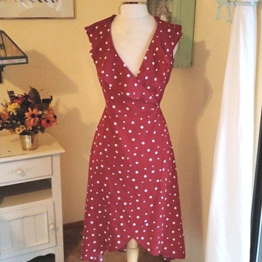 Arianna by Howard's True Wrap Tomato Girl Dress